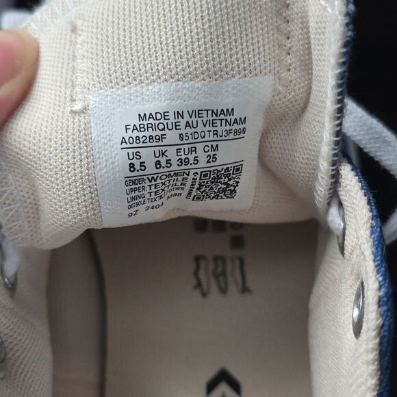 Converse Women's CTAS Lift Ox Shoe Armor Blue Size 8.5 - Picture 9 of 10